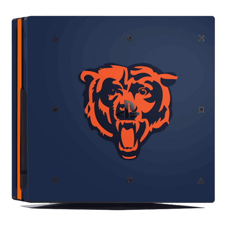 Chicago Bears Skin Playstation 4 Pro Xonebrand