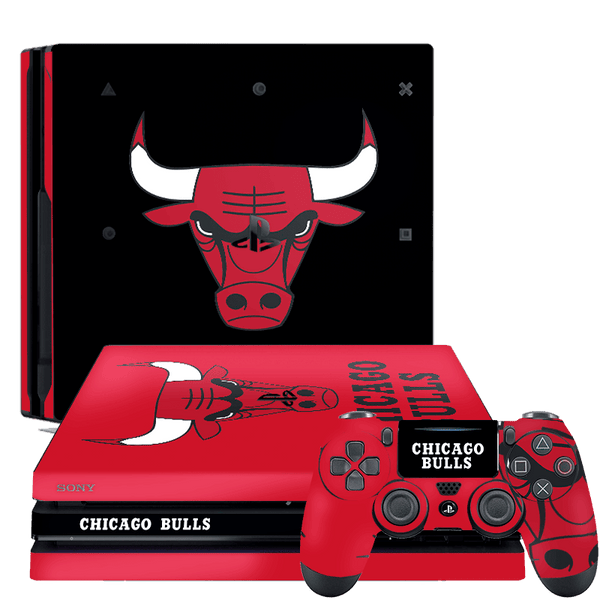 Chicago Bulls Skin Playstation 4 Pro Xonebrand