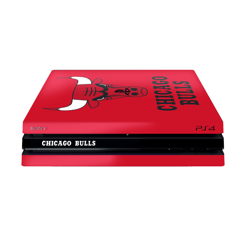 Chicago Bulls Skin Playstation 4 Pro Xonebrand