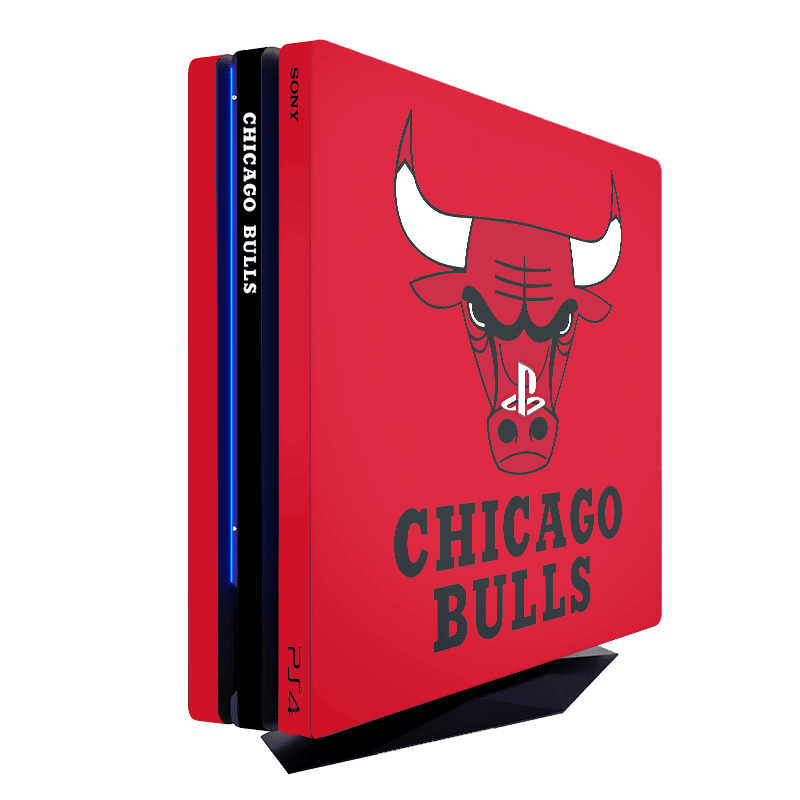 Chicago Bulls Skin Playstation 4 Pro Xonebrand