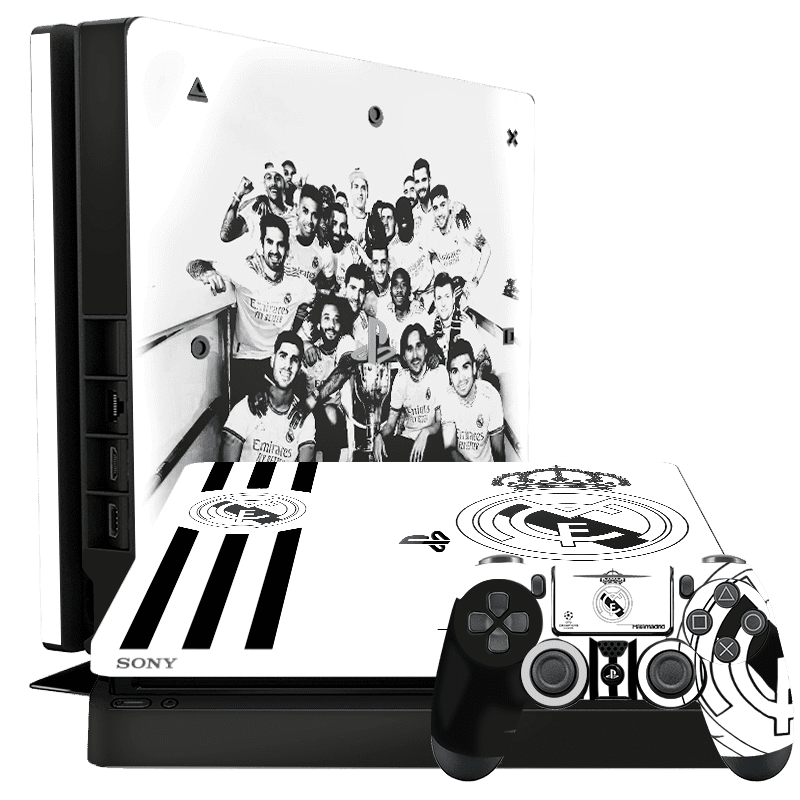 Real Madrid Skin Playstation 4 Slim Xonebrand
