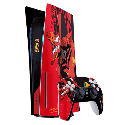 Evangelion Eva-02 PS5 Bundle Skin