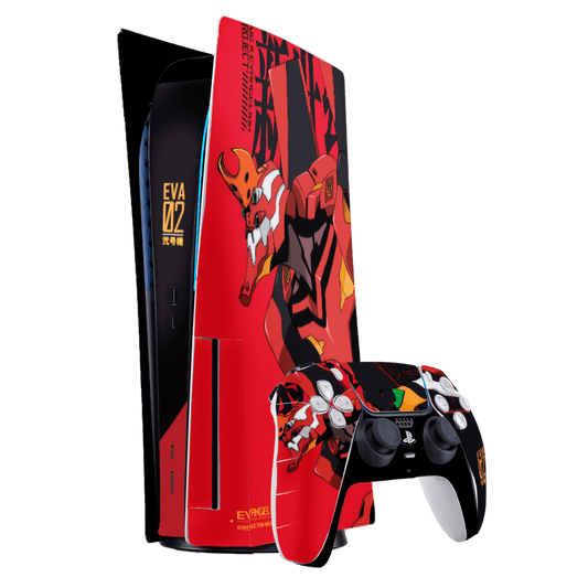 Evangelion Eva-02 PS5 Bundle Skin