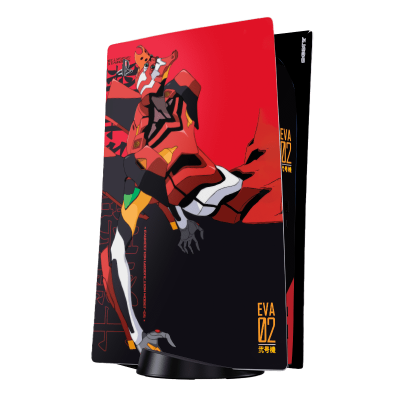 Evangelion eva 02 Skin Playstation 5 Fat Xonebrand