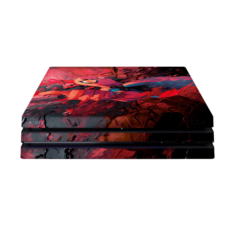 Spider-Man Skin Playstation 4 Pro Xonebrand