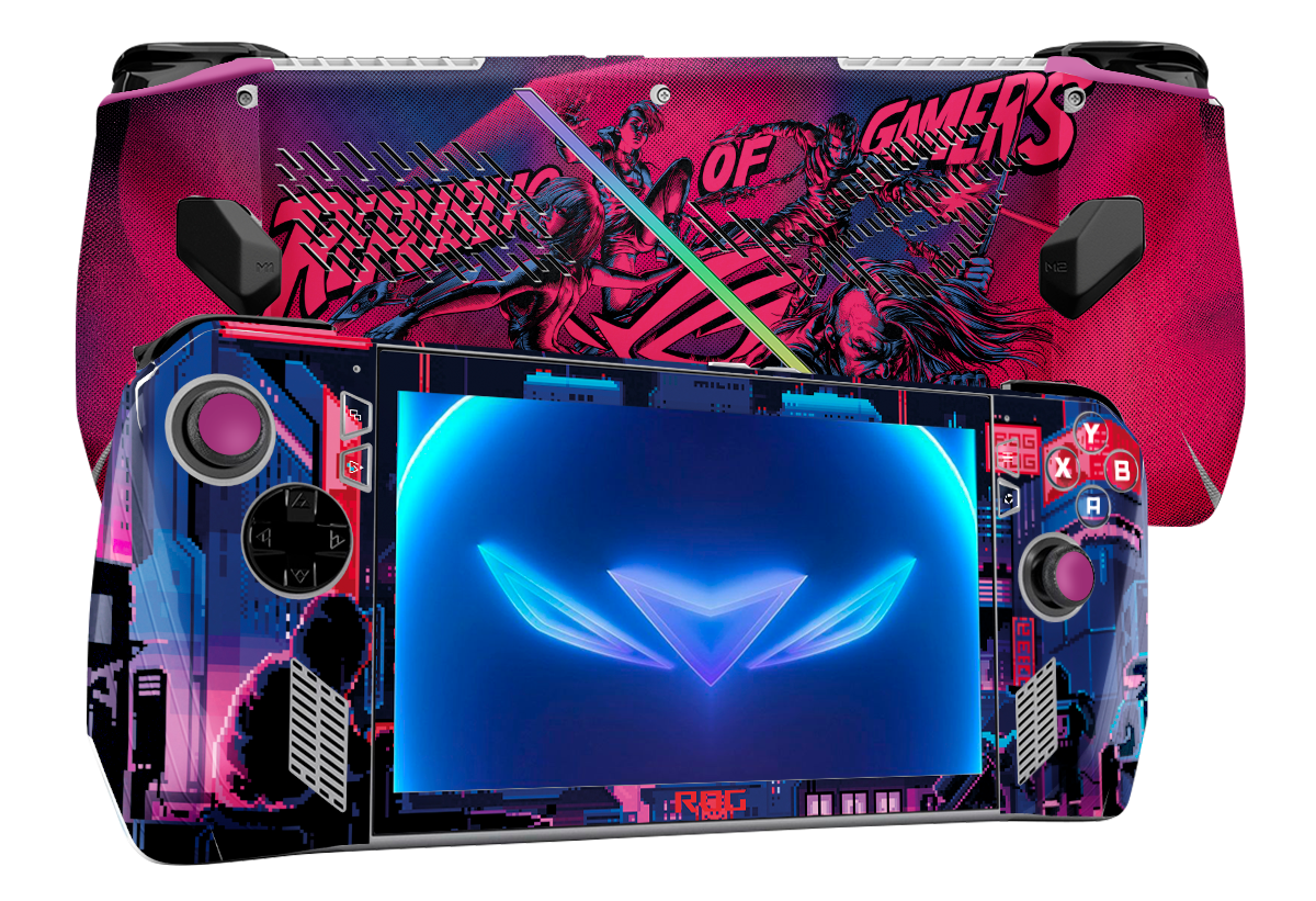 Cyber Comix Skin Asus Rog Ally Xonebrand
