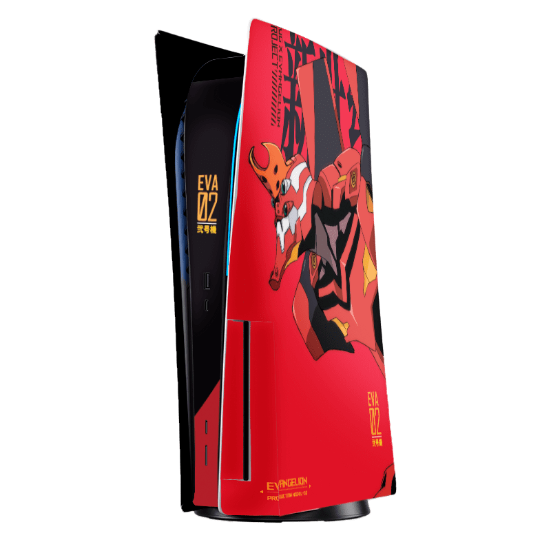 Evangelion Eva-02 PS5 Bundle Skin