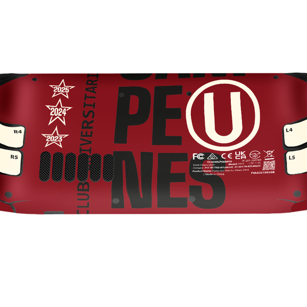 Universitario Steam Deck Skin Xonebrand