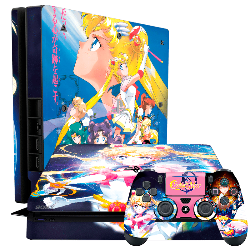 Sailor Moon Skin Playstation 4 Slim Xonebrand