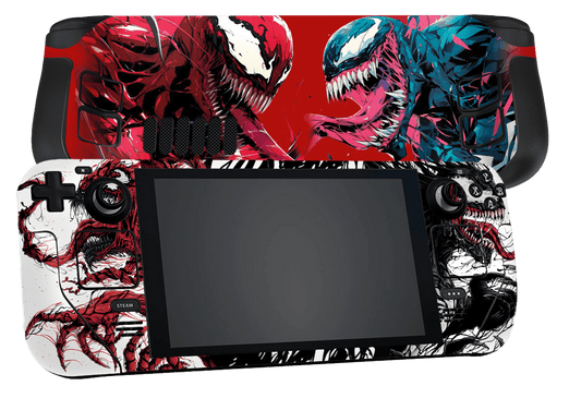 Venom & Carnage Steam Deck Handheld Gaming Computer Skin