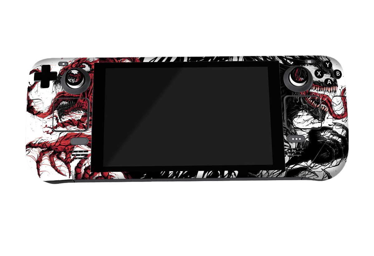 Venom & Carnage Steam Deck Handheld Gaming Computer Skin