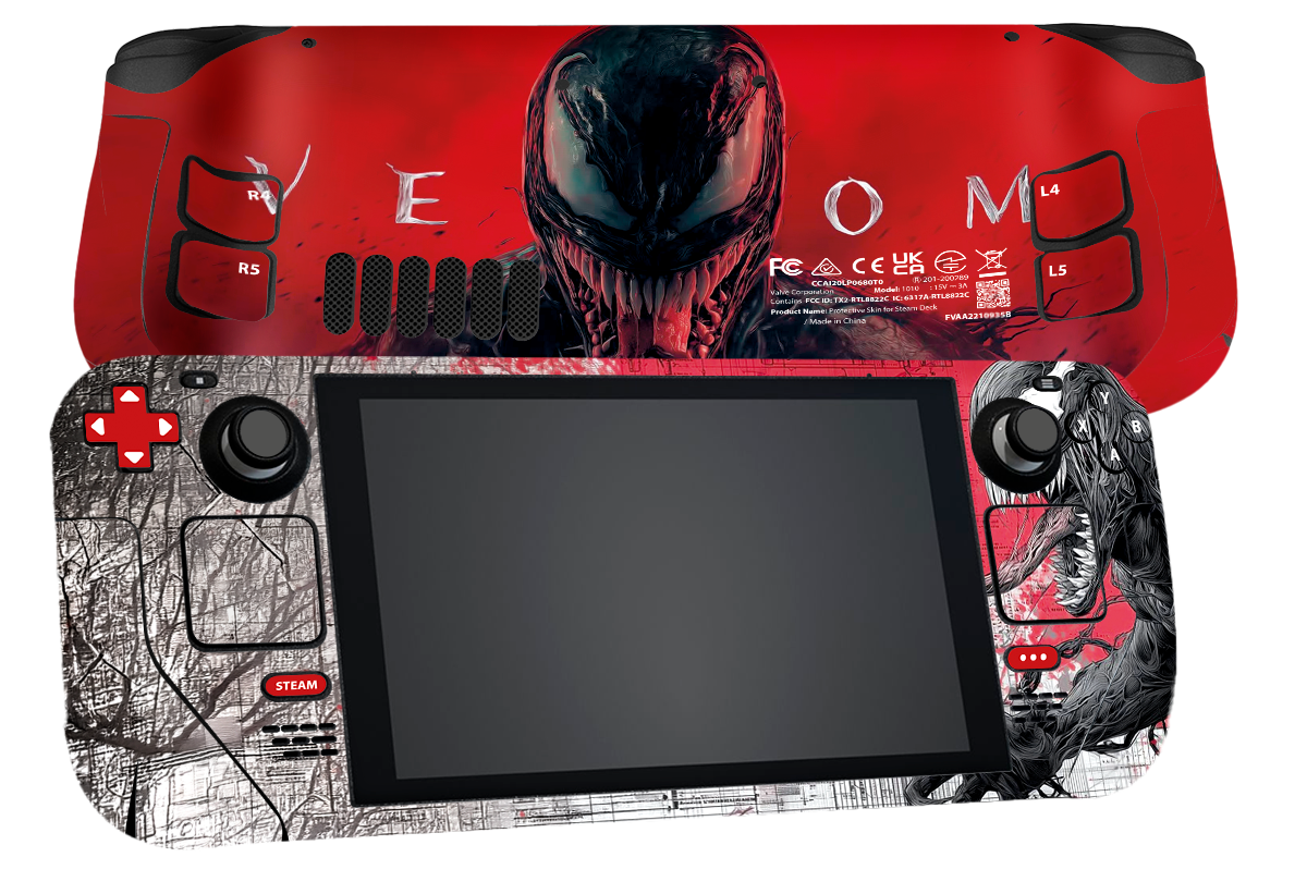 Venom vs Carnage Steam Deck Skin Xonebrand