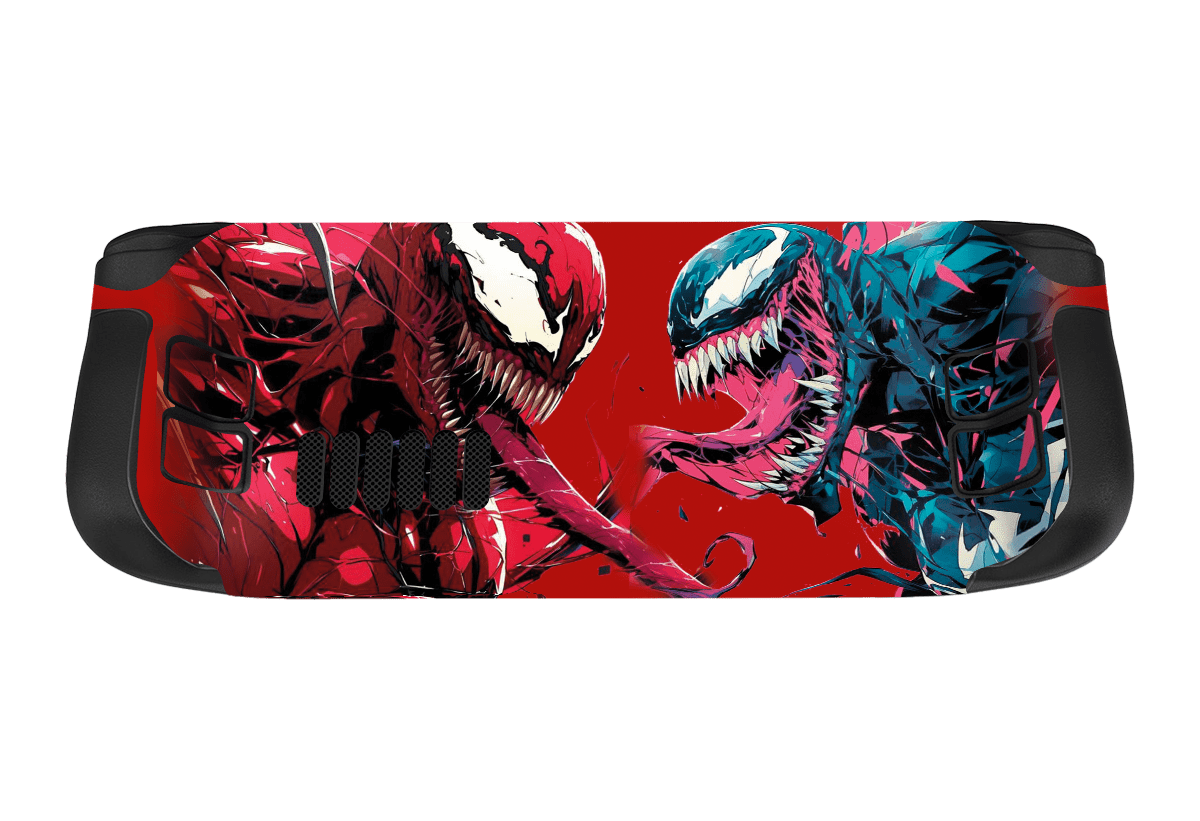 Venom & Carnage Steam Deck Handheld Gaming Computer Skin