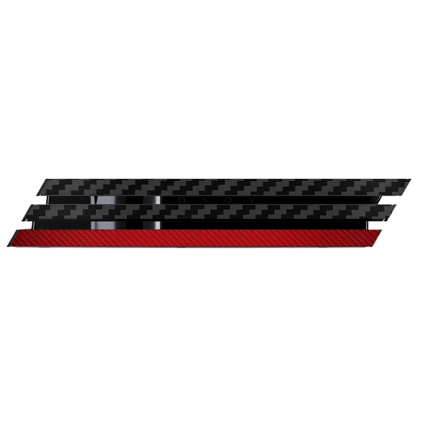 Spider-Man Fibra Carbono Skin Playstation 4 Pro Xonebrand