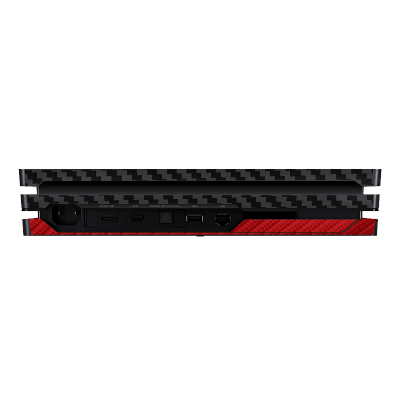 Spider-Man Fibra Carbono Skin Playstation 4 Pro Xonebrand