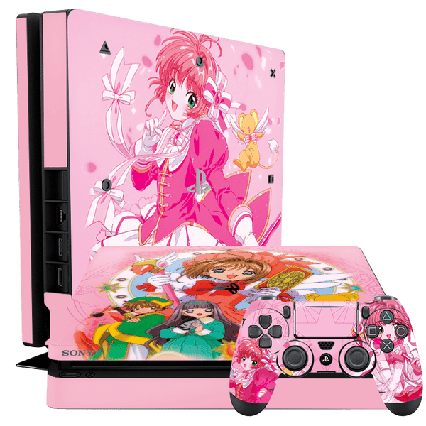 Sakura Card Skin Playstation 4 Slim