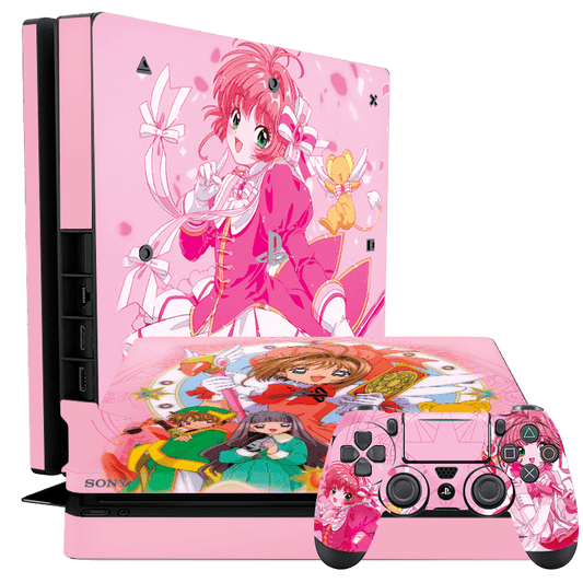 Sakura Card PS4 Slim Bundle Skin