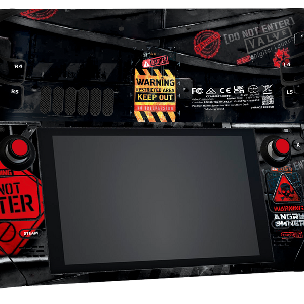 Gamer Zone Steam Deck Skin Xonebrand