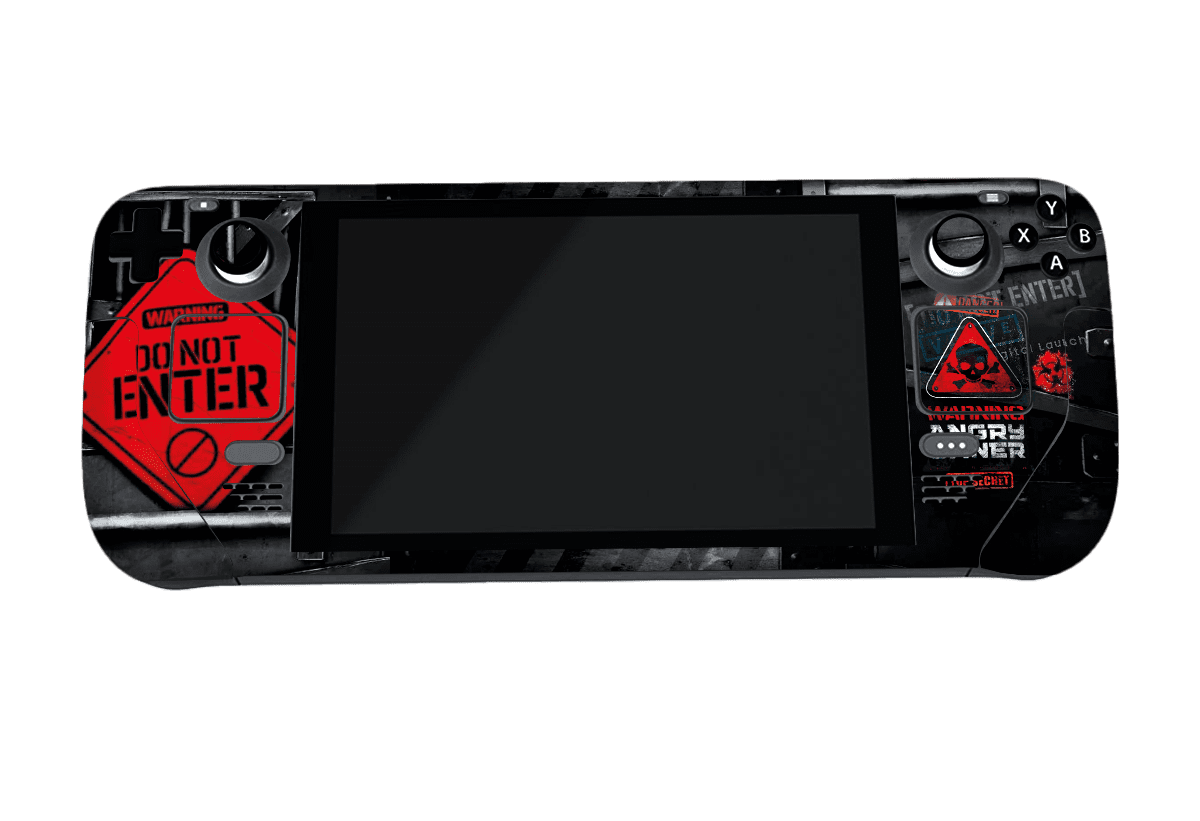 Gamer Zone Steam Deck Handheld Gaming Computer Skin