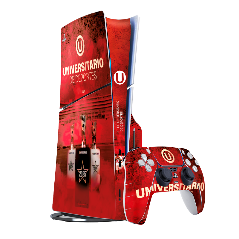 Universitario Skin Playstation 5 Slim Xonebrand