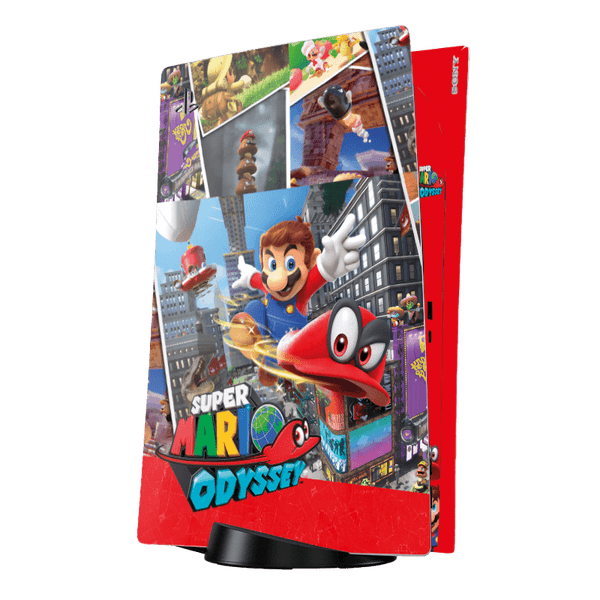 Mario Odyssey Skin Playstation 5 Fat