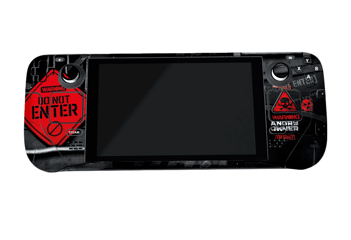 Gamer Zone Steam Deck Skin