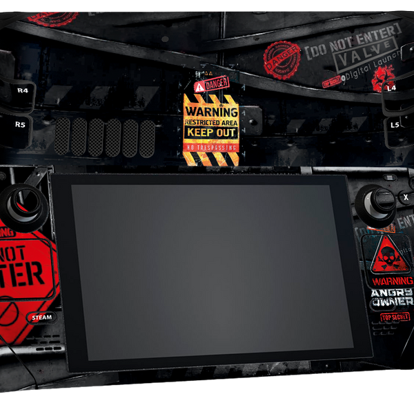 Gamer Zone Steam Deck Skin