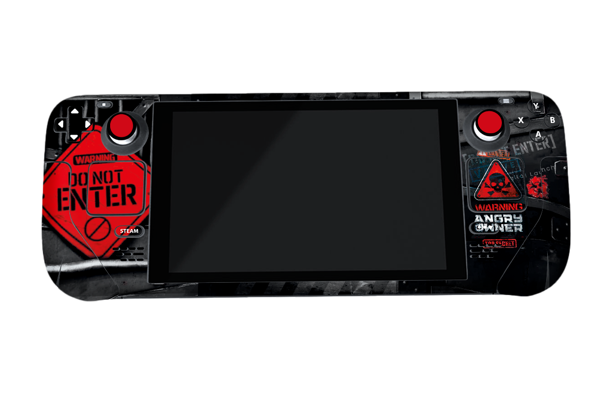 Gamer Zone Steam Deck Skin Xonebrand