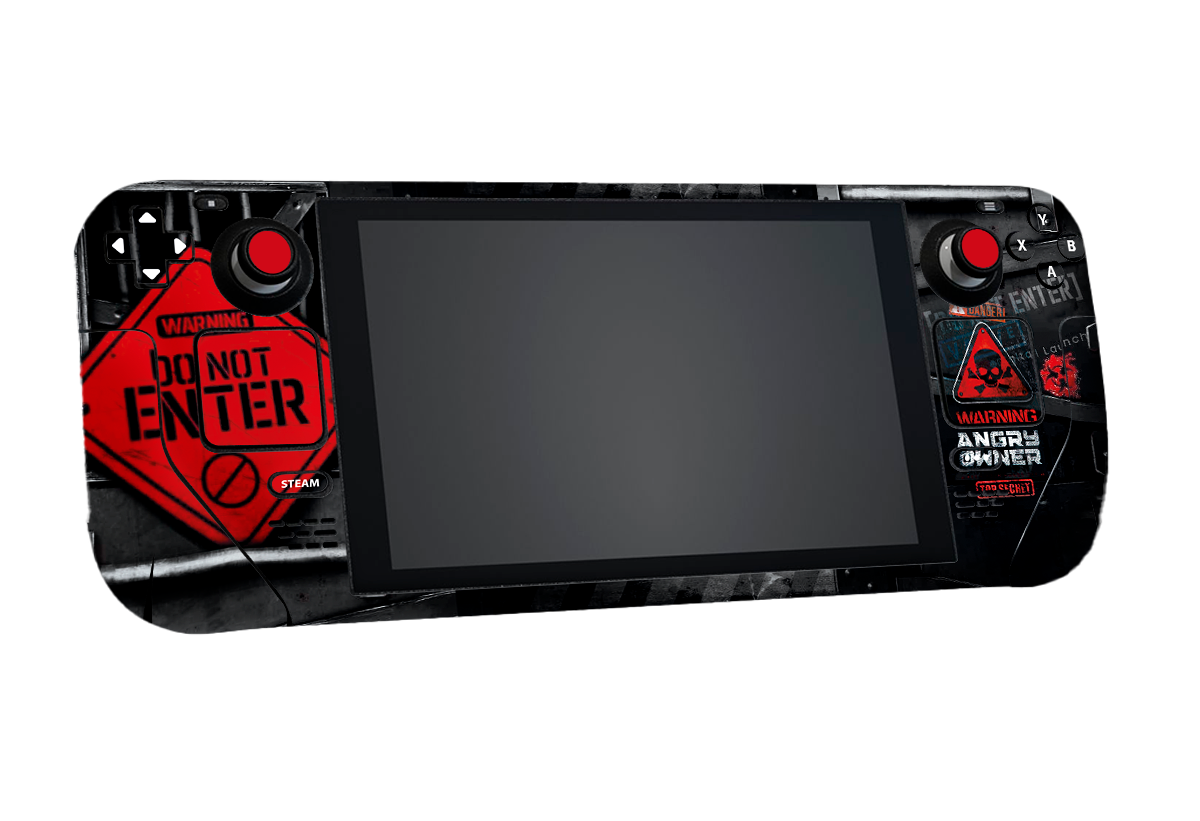 Gamer Zone Steam Deck Skin Xonebrand