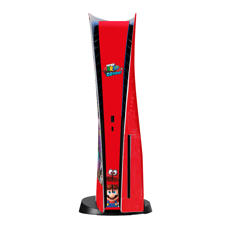 Mario Odyssey Skin Playstation 5 Fat