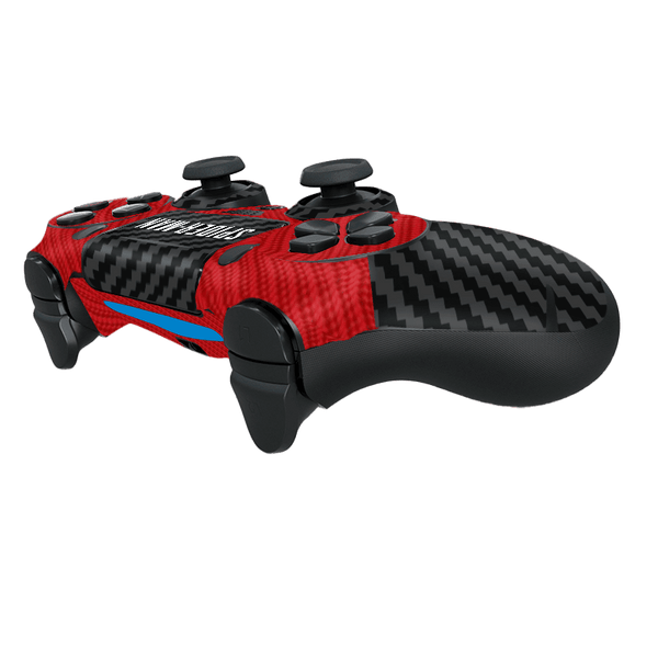 Spider-Man Fibra Carbono Skin Playstation 4 Pro Xonebrand