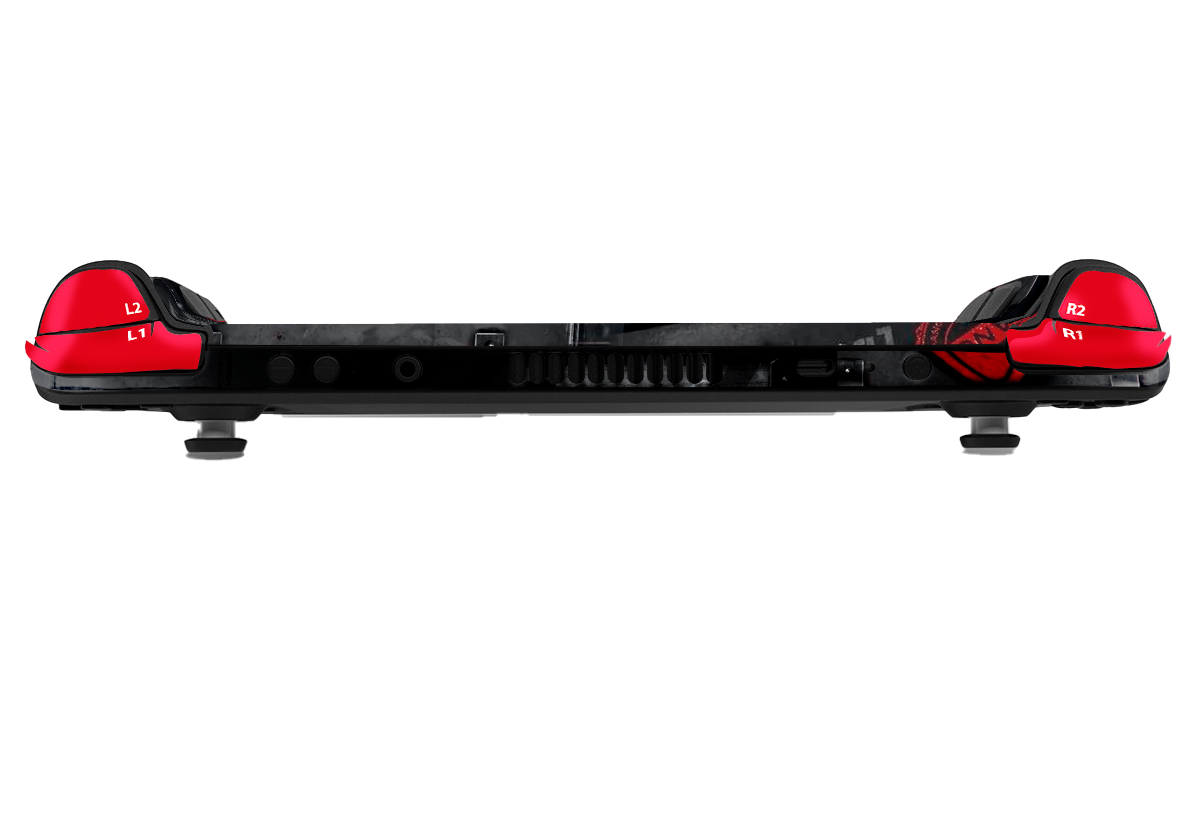 Gamer Zone Steam Deck Skin Xonebrand