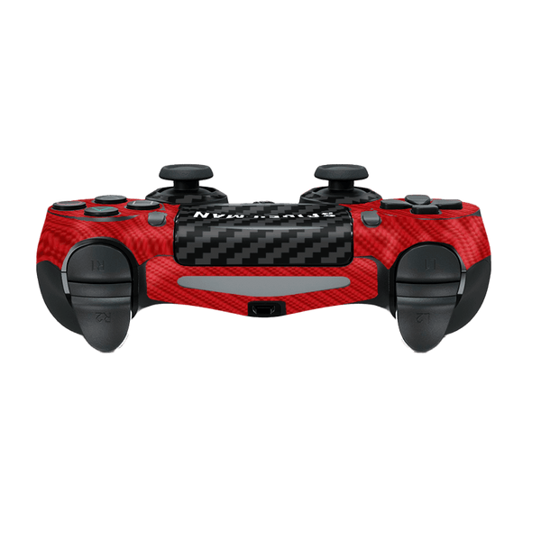 Spider-Man Fibra Carbono Skin Playstation 4 Pro Xonebrand