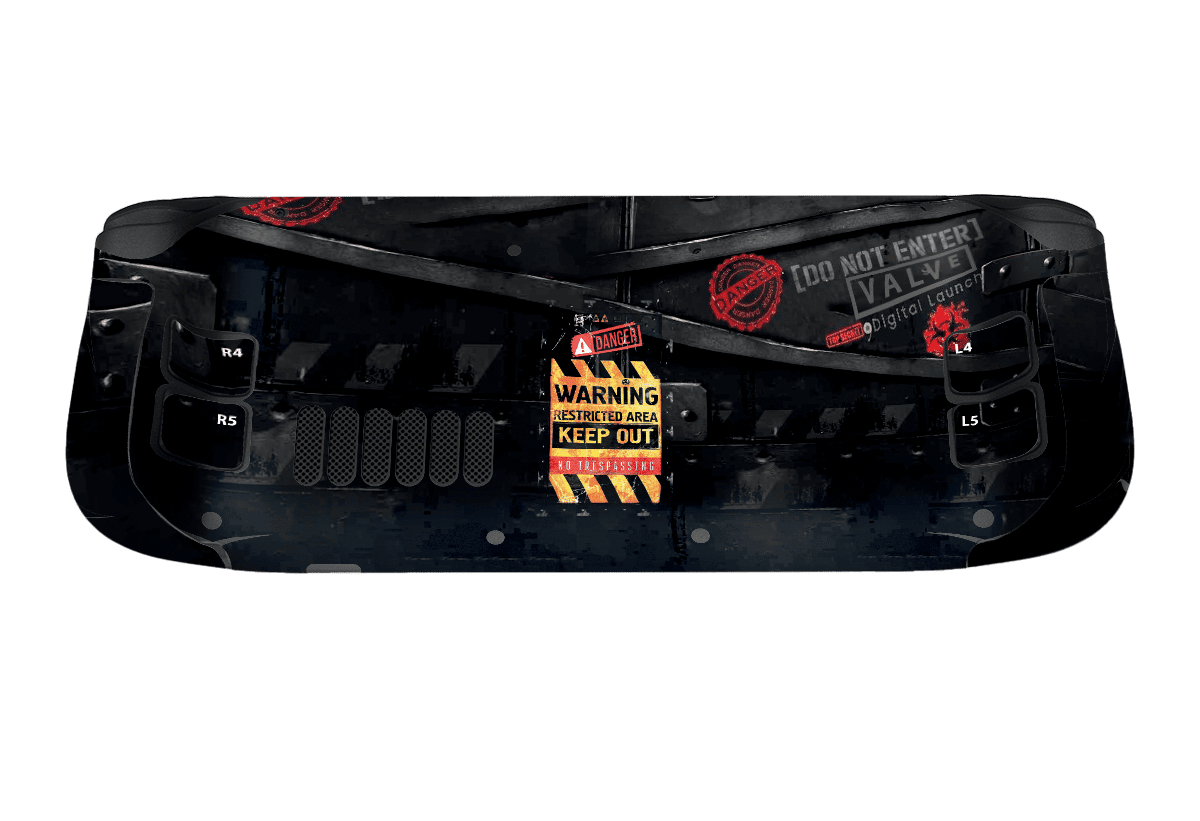 Gamer Zone Steam Deck Skin