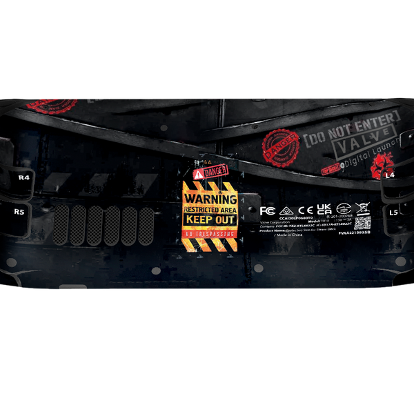 Gamer Zone Steam Deck Skin Xonebrand