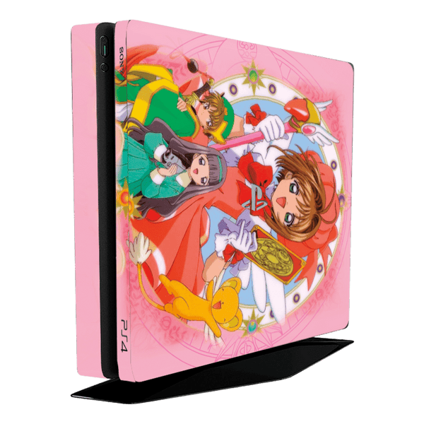 Sakura Card Skin Playstation 4 Slim