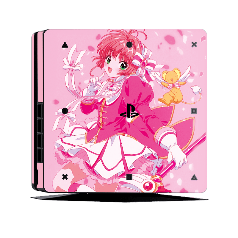 Sakura Card PS4 Slim Bundle Skin