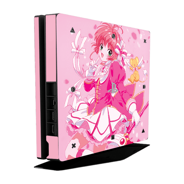 Sakura Card Skin Playstation 4 Slim