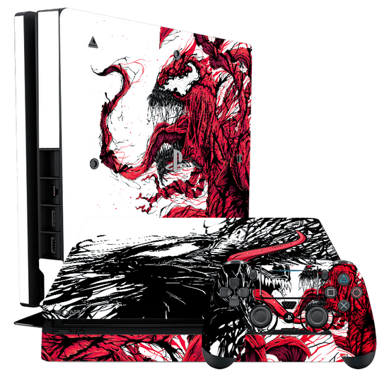 Venom & Carnage PS4 Slim Bundle Skin