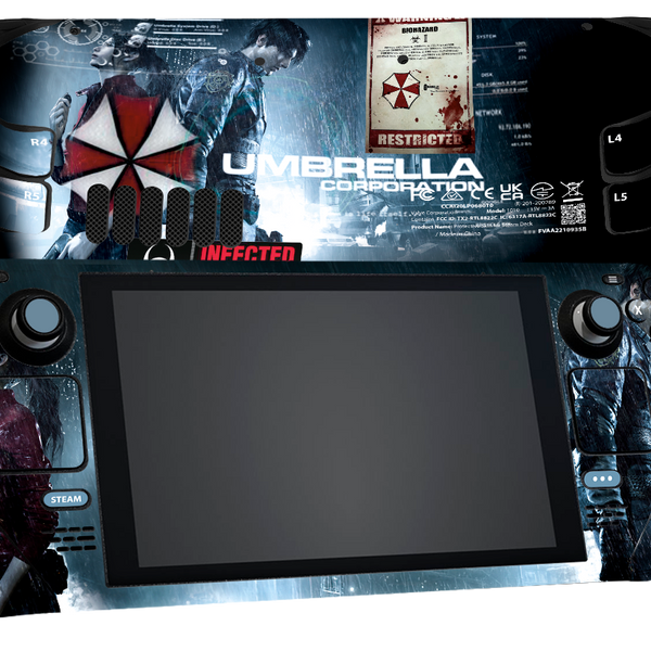 Resident Evil 2 Steam Deck Skin Xonebrand
