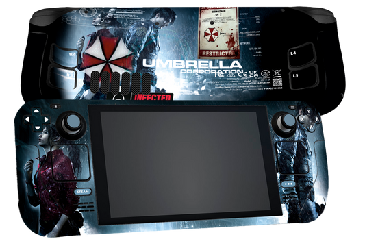 Resident Evil 2 Steam Deck Skin Xonebrand