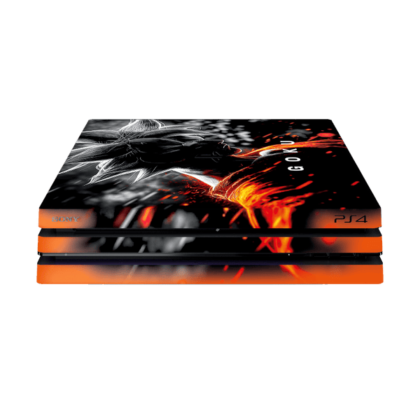 Dragon Ball Goku Skin Playstation 4 Pro Xonebrand