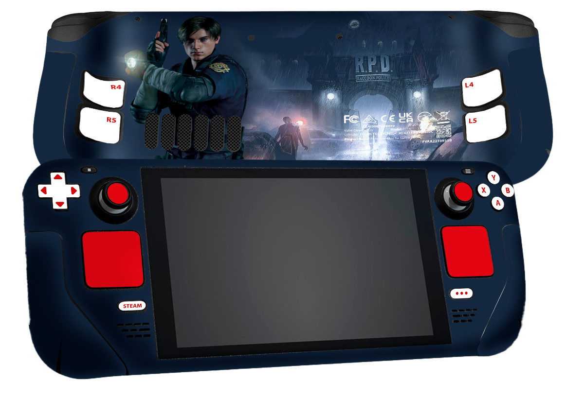 Resident Evil 2 Steam Deck Skin Xonebrand