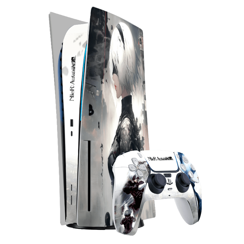 Nier Automata Skin Playstation 5 Fat Xonebrand
