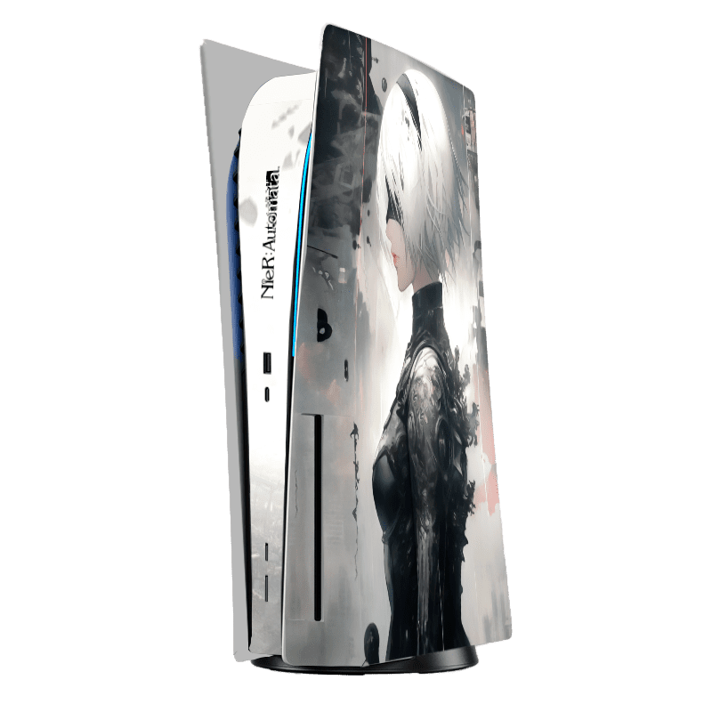 Nier Automata Skin Playstation 5 Fat Xonebrand