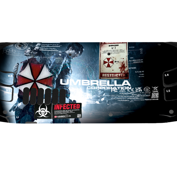 Resident Evil 2 Steam Deck Skin Xonebrand