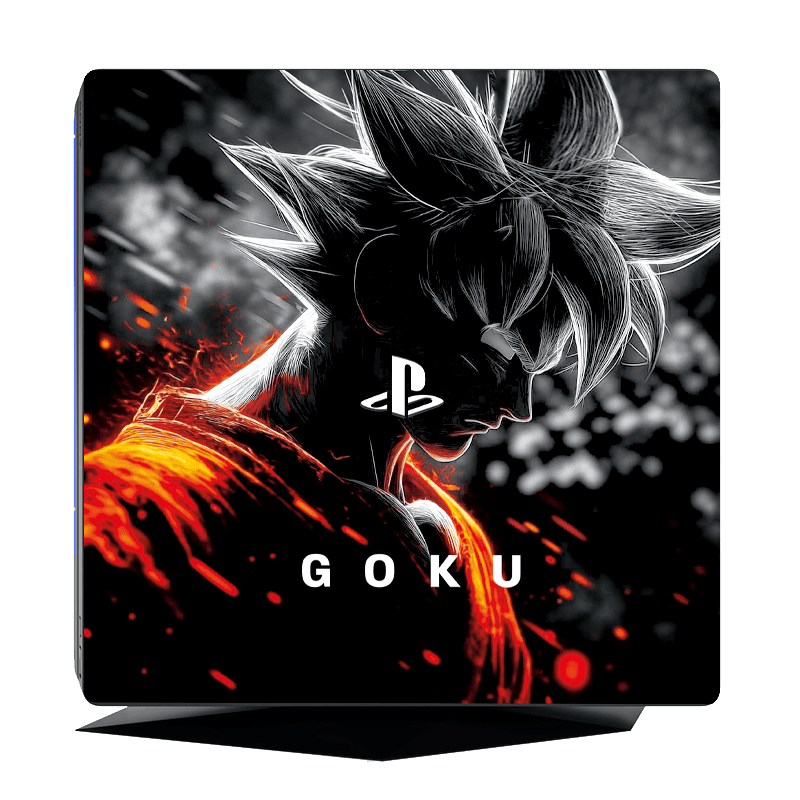 Dragon Ball Goku Skin Playstation 4 Pro Xonebrand