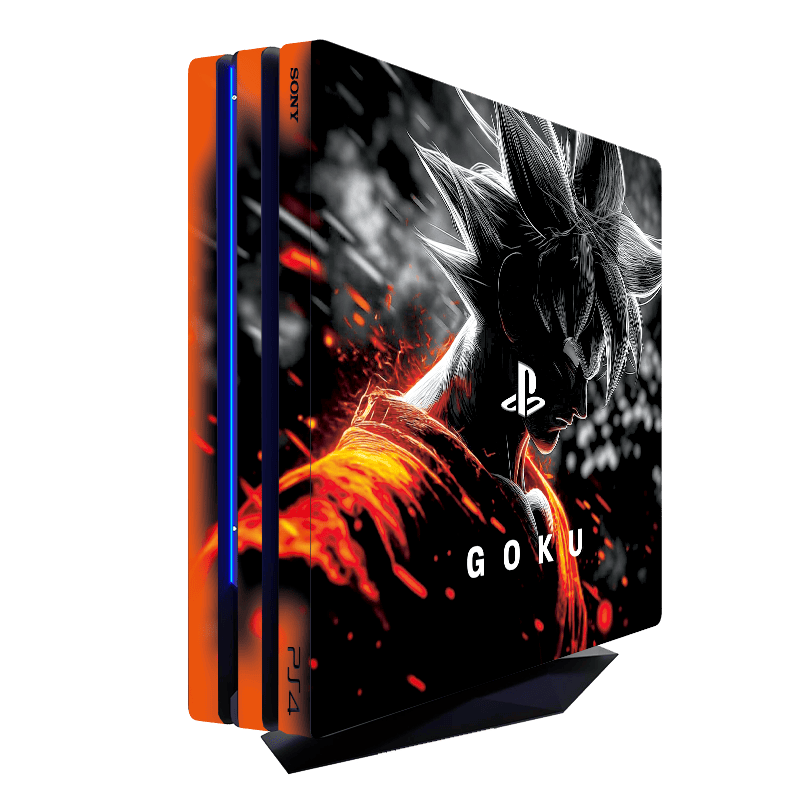 Dragon Ball Goku Skin Playstation 4 Pro Xonebrand
