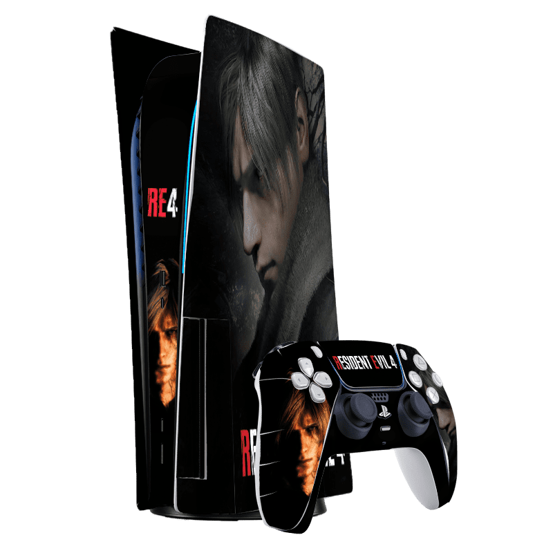 Resident Evil 4 Skin Playstation 5 Fat Xonebrand