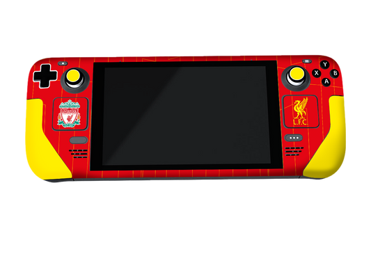 Liverpool FC Steam Deck Handheld Gaming Computer Skin